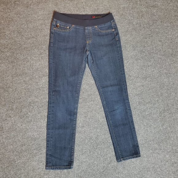 AG Adriano Goldschmied Pull On Faux Jegging (Meas 27x27 7.5" Low Rise) Jeans A22 - Picture 1 of 6